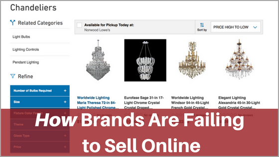 A Tale Of Two Chandeliers How Brands Are Failing To Sell - 